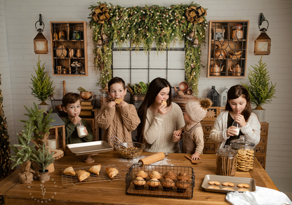 Vintage Holiday Kitchen