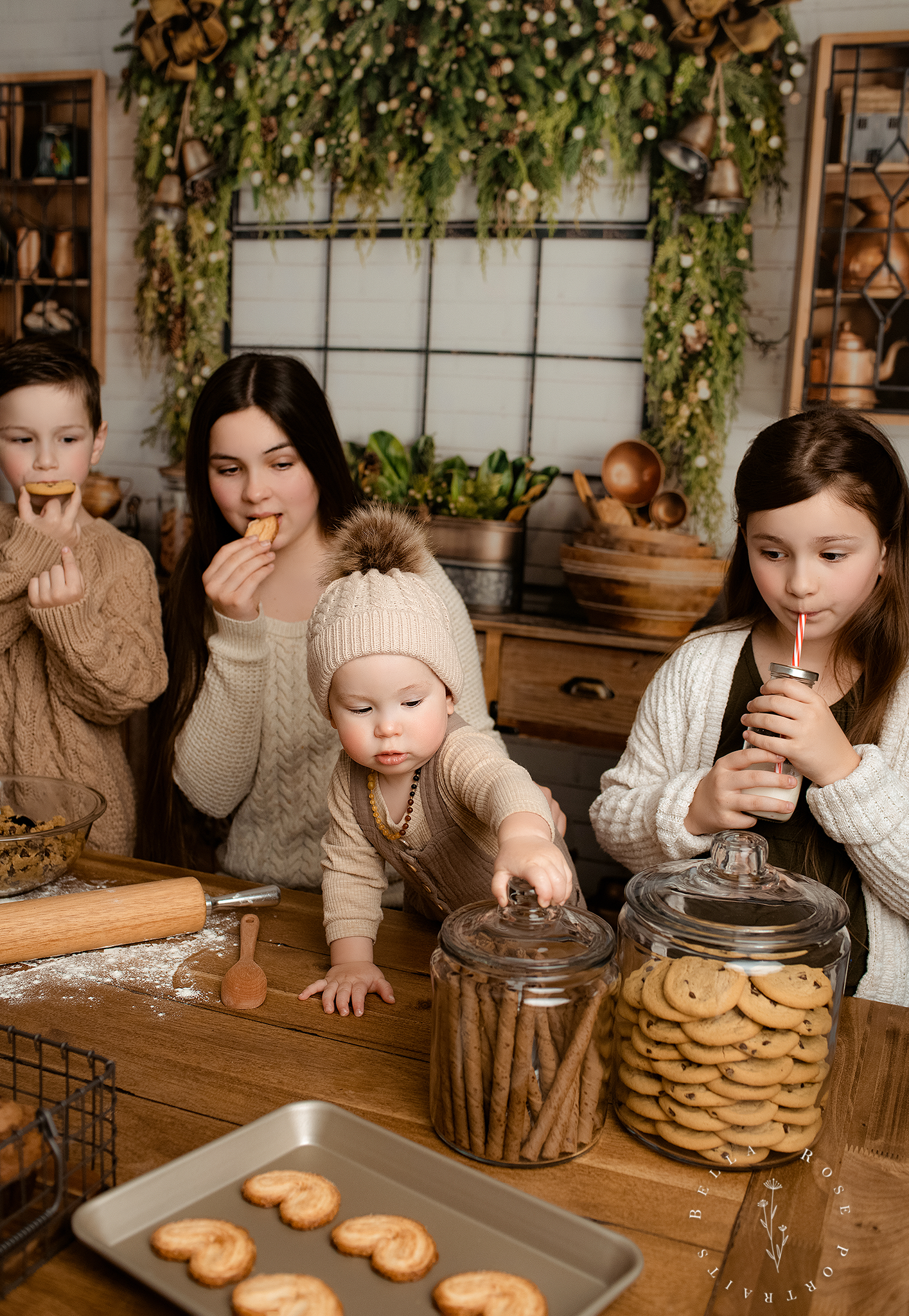Vintage Holiday Kitchen