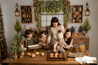 Vintage Holiday Kitchen