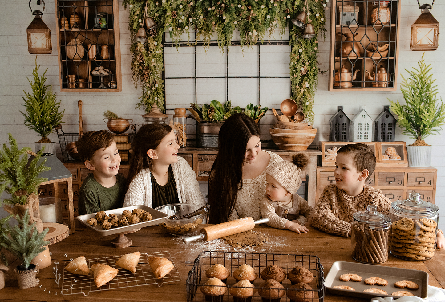 Vintage Holiday Kitchen