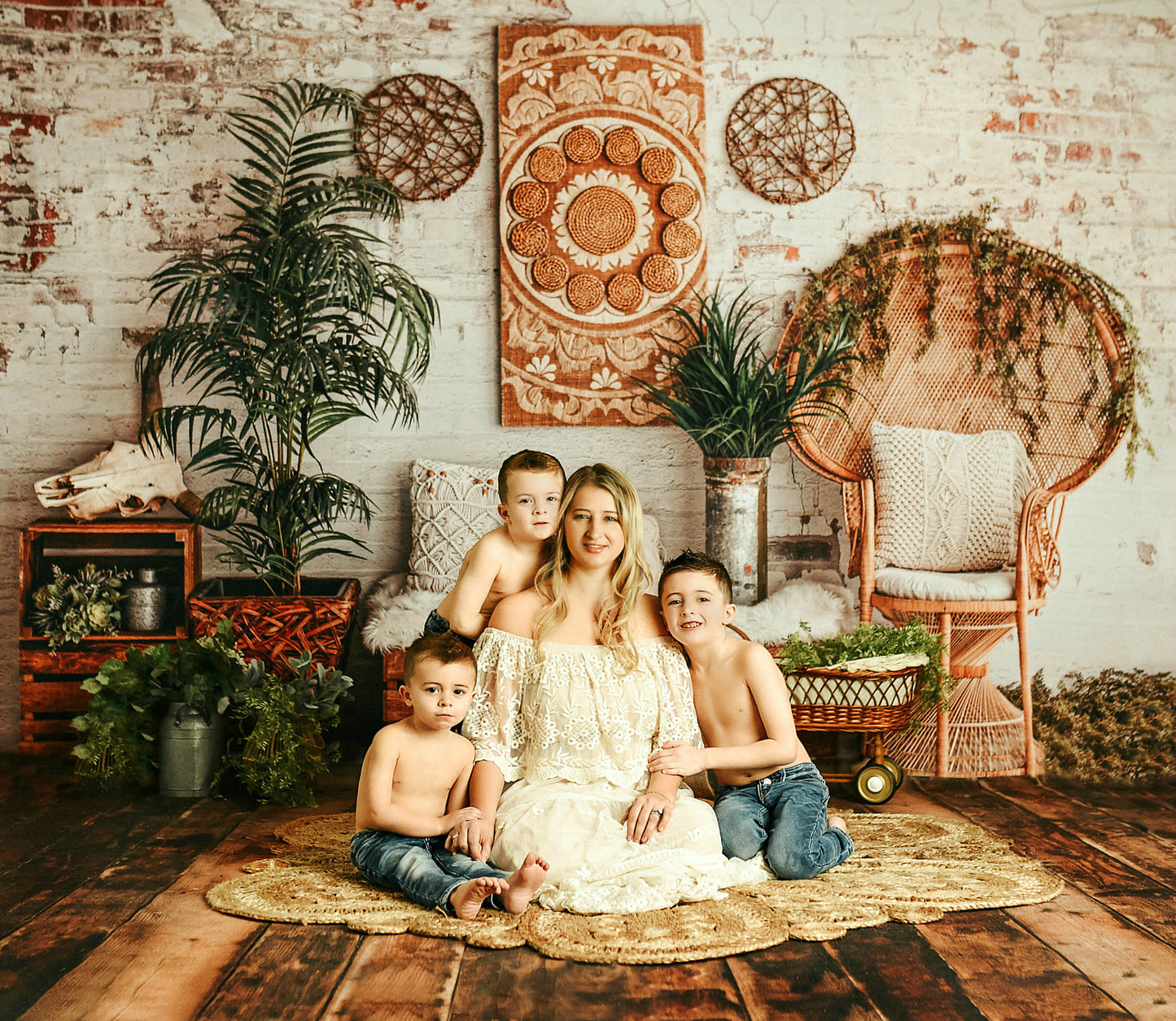 Marsha Wood Planks Mat Floor