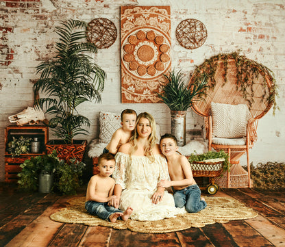 Marsha Wood Planks Mat Floor