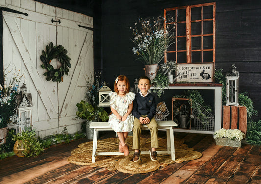 Modern Midnight Shiplap Room