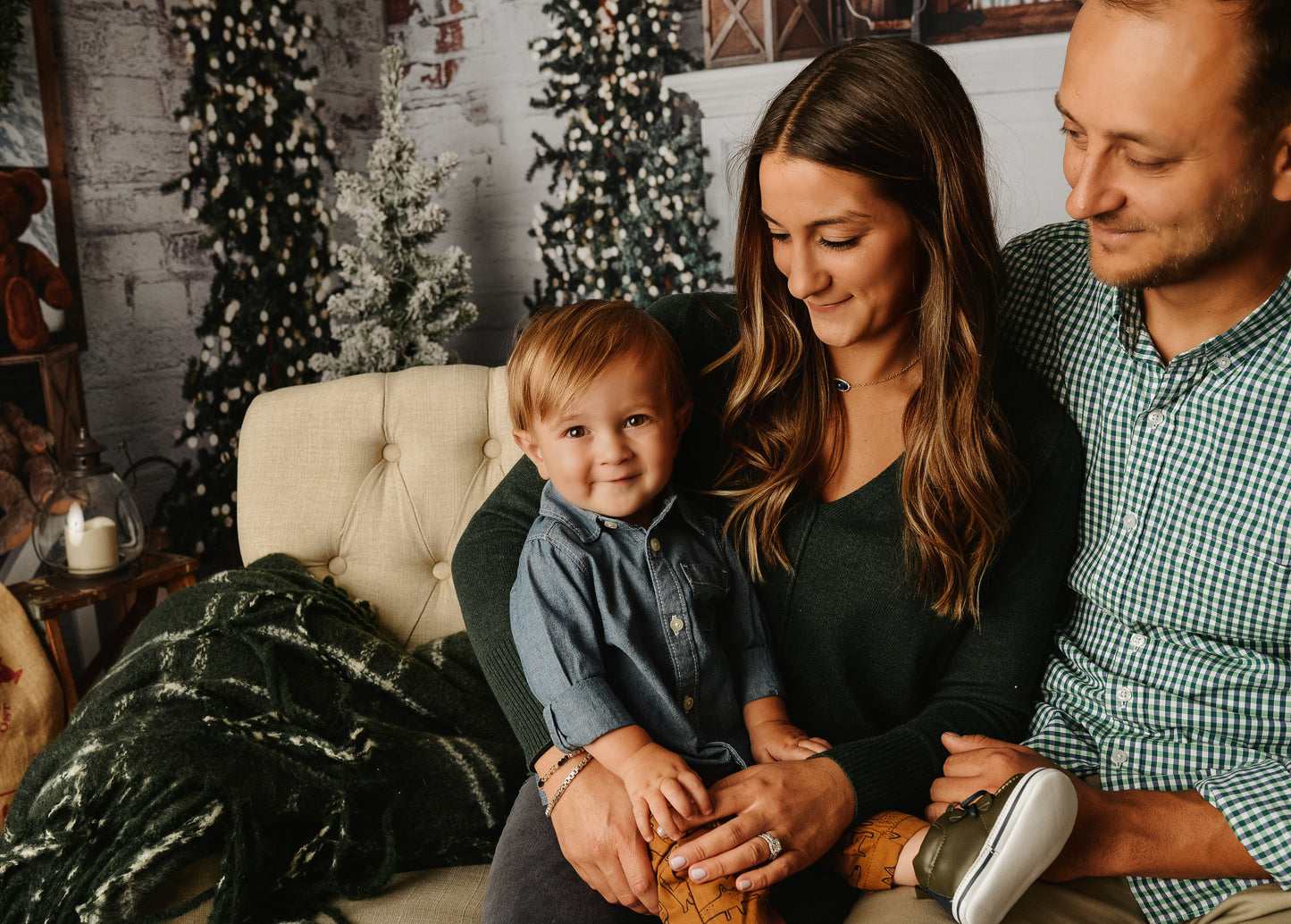 Vintage Rustic Holiday Room
