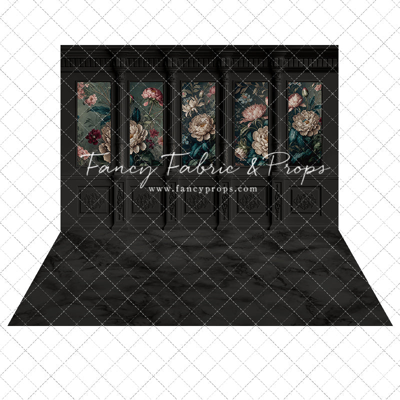 Moody Ebony Wall 2pc Set