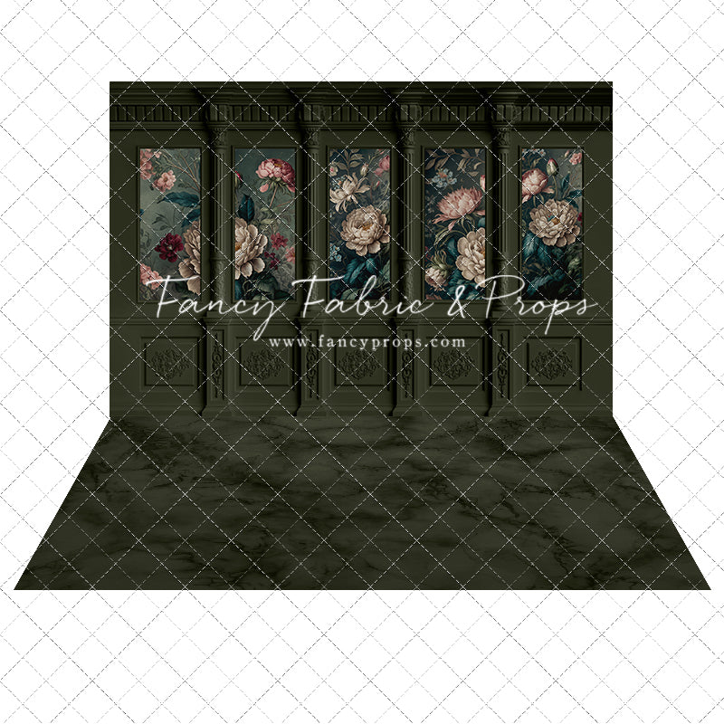 Moody Olive Wall 2pc Set