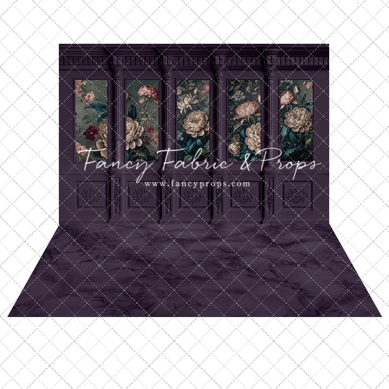 Moody Plum Wall 2pc Set