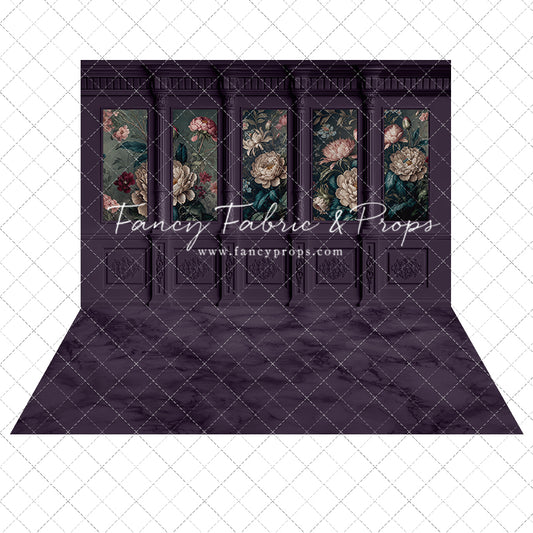 Moody Plum Wall 2pc Set