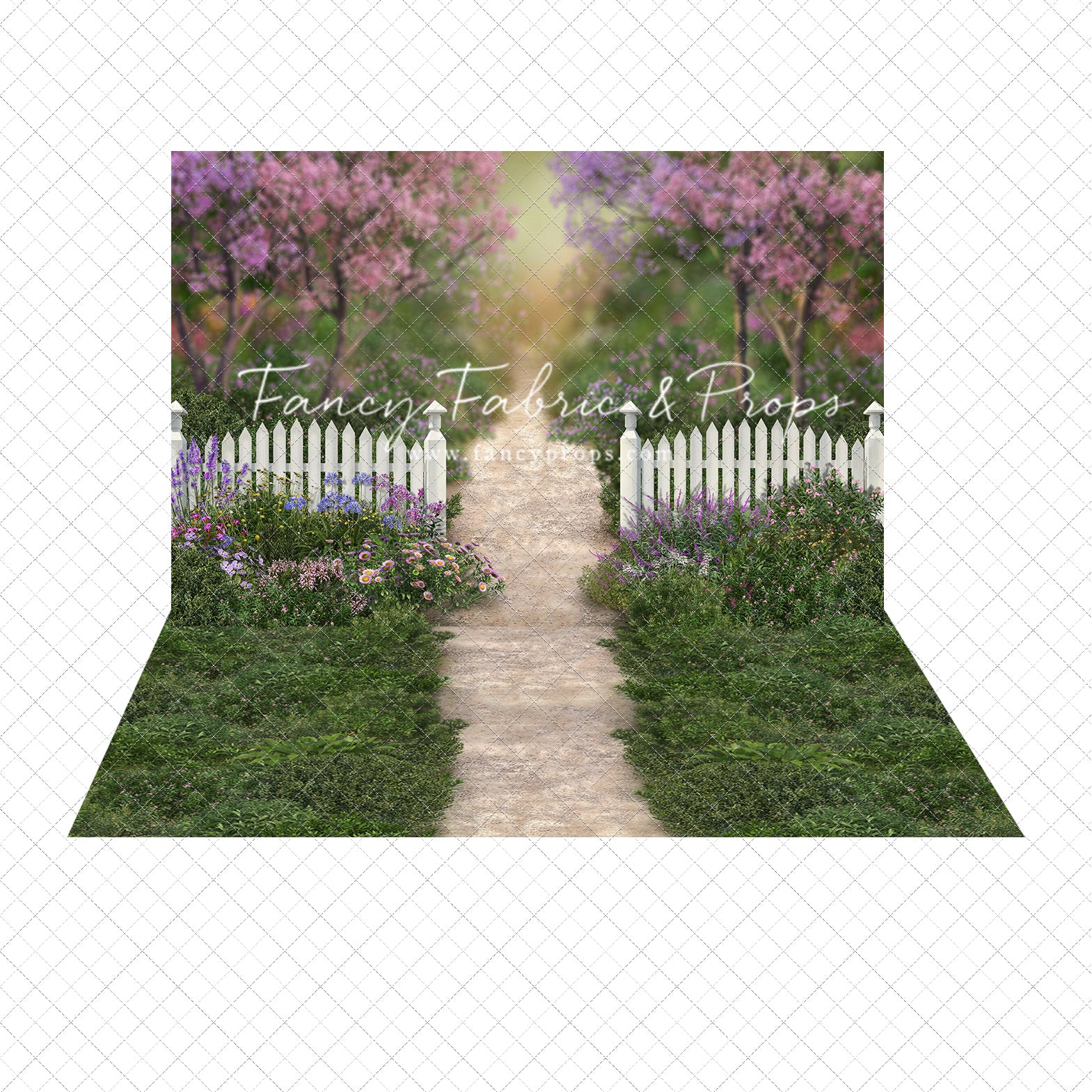 Dreamy Spring Gate 2pc Set – Fancy Fabric & Props