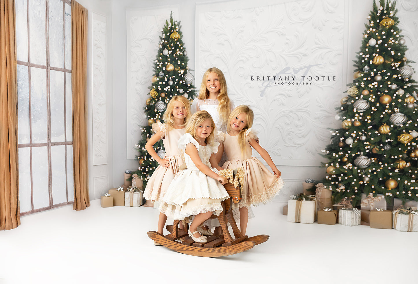 Elegant Holiday Sparkle 2pc Room