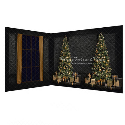 Elegant Moody Christmas 2pc Room