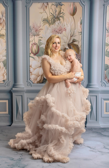 Enchanting Dream Soft Blue Wall - With Sweep Option