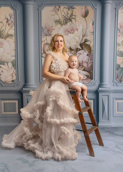 Enchanting Dream Soft Blue Wall - With Sweep Option