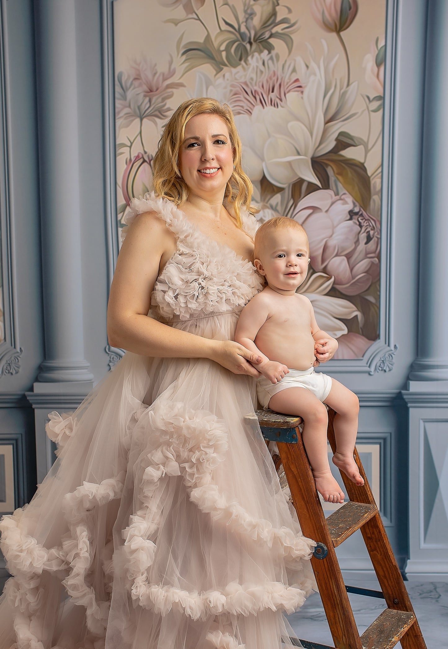 Enchanting Dream Soft Blue Wall - With Sweep Option