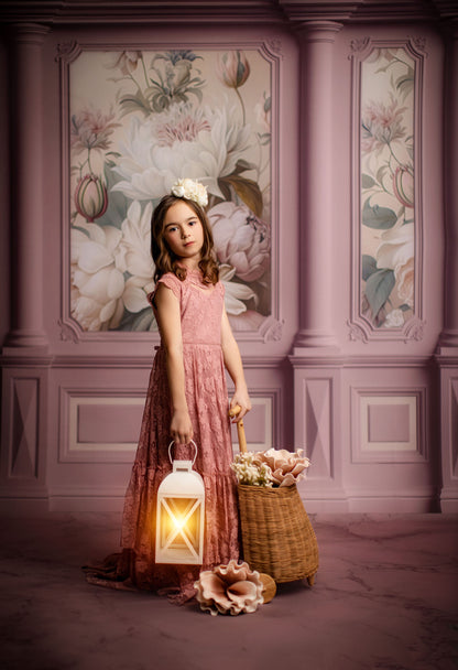 Enchanting Dream Rose Wall - With Sweep Option