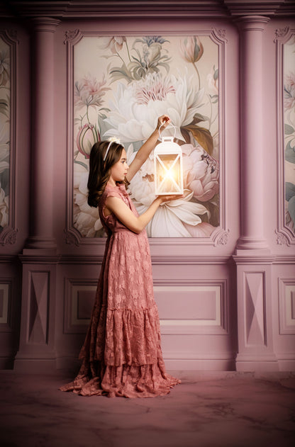 Enchanting Dream Rose Wall - With Sweep Option