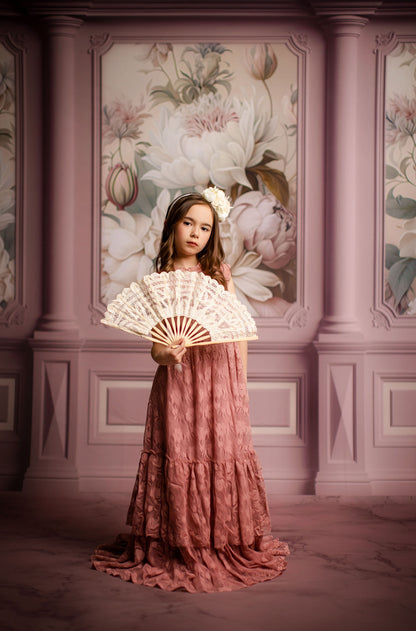 Enchanting Dream Rose Wall - With Sweep Option