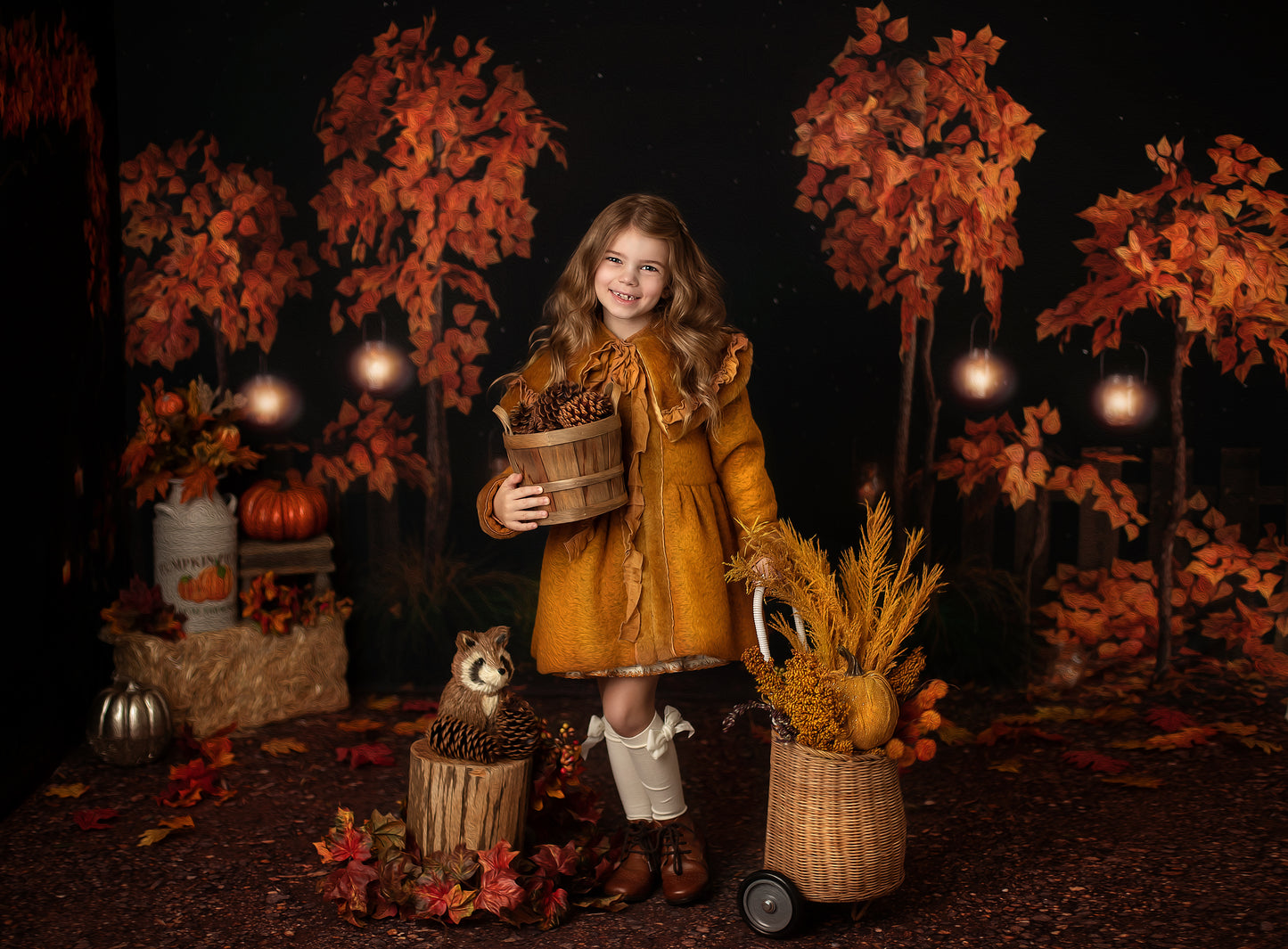 Fall Evening Park Mini Room