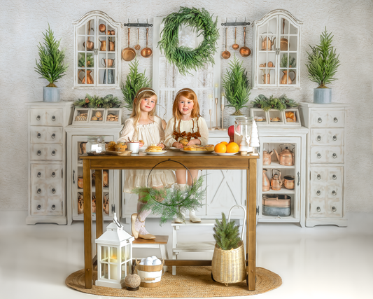 Farmhouse Holiday Kitchen