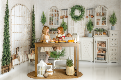 Farmhouse Holiday Kitchen