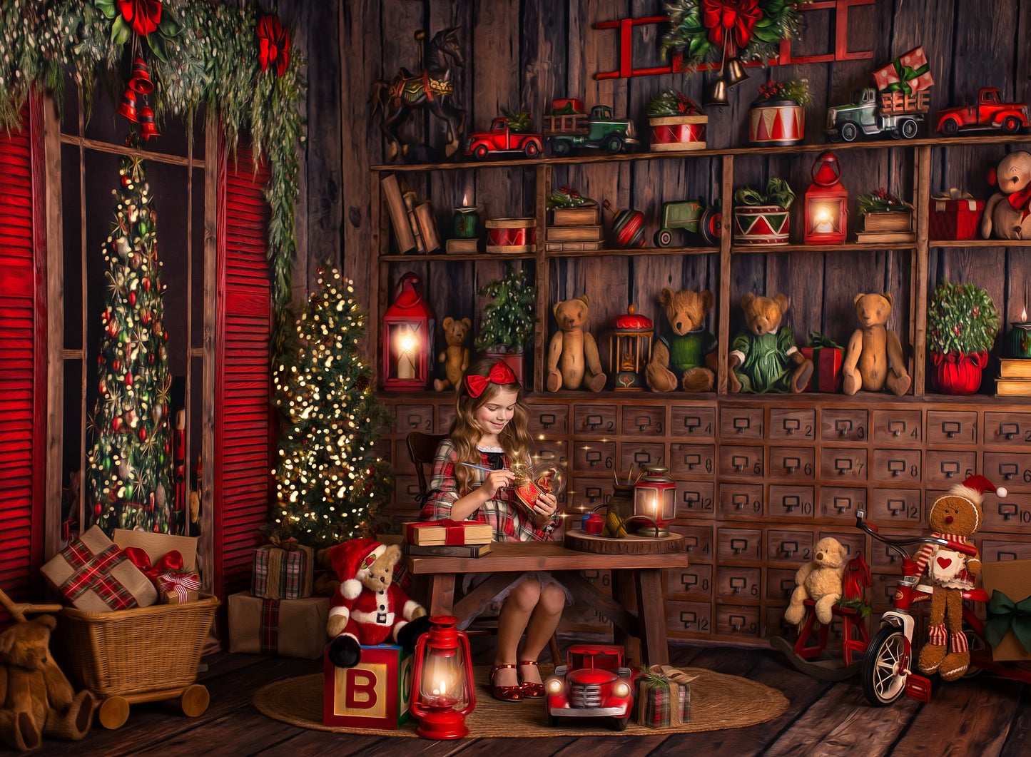 Festive Workshop Room