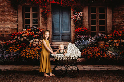 Floral Villa Entrance