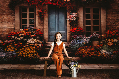 Floral Villa Entrance