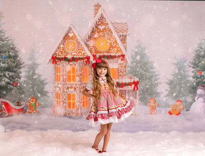 Frosty Gingerbread House