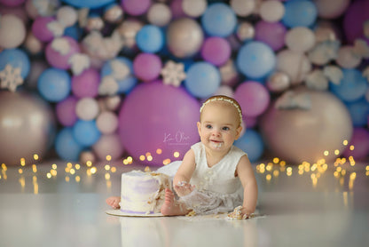 Frozen Celebration Balloon Wall