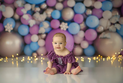 Frozen Celebration Balloon Wall