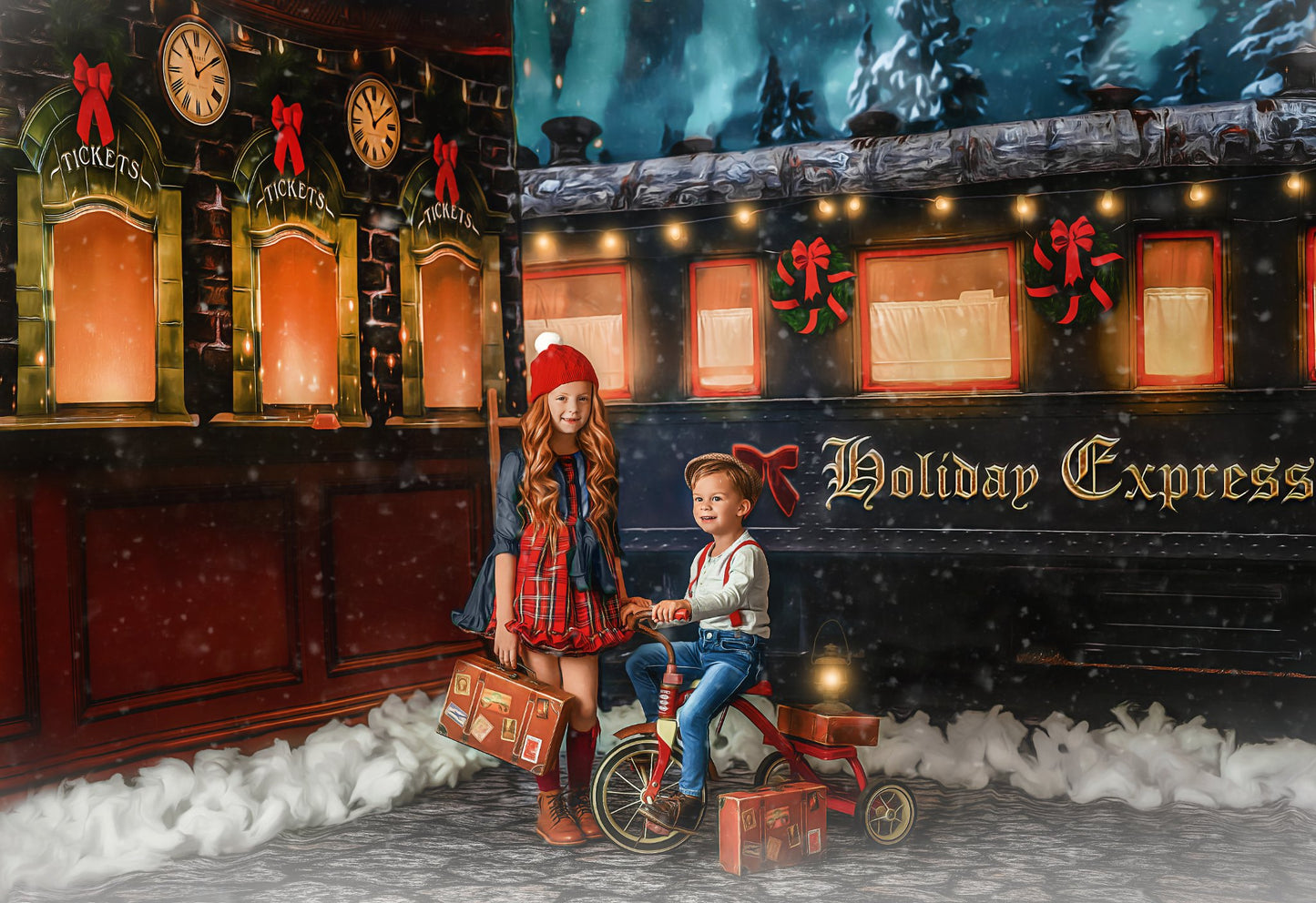 Holiday Train Station