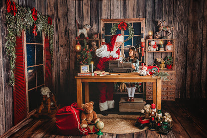Jolly Saint Nick's Workshop Room