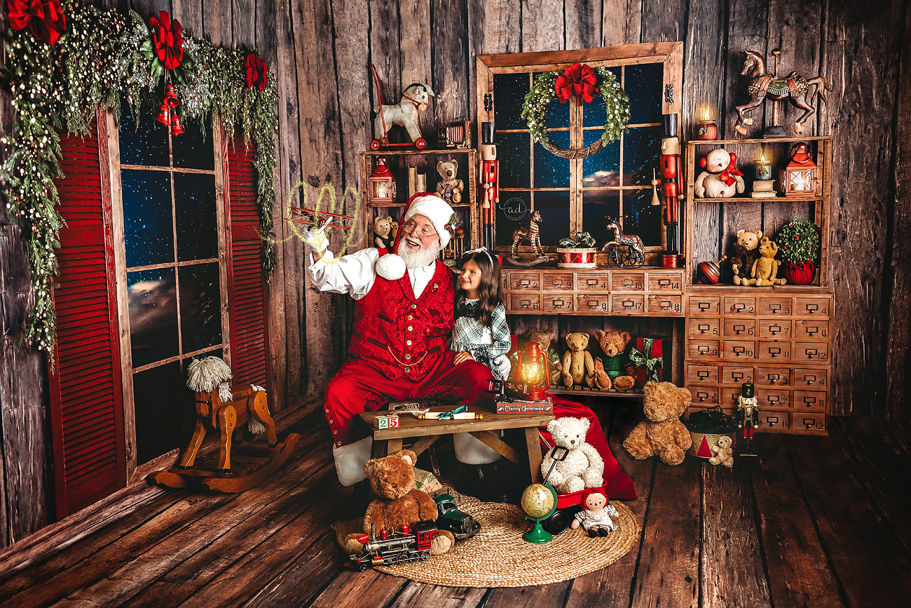 Jolly Saint Nick's Workshop Room