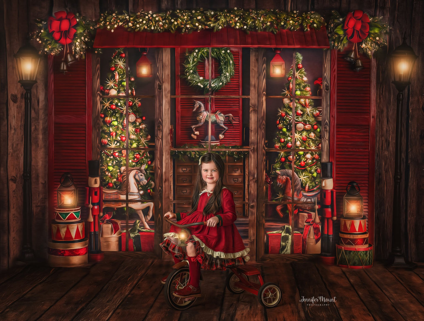 Joyful Holiday Entry Room