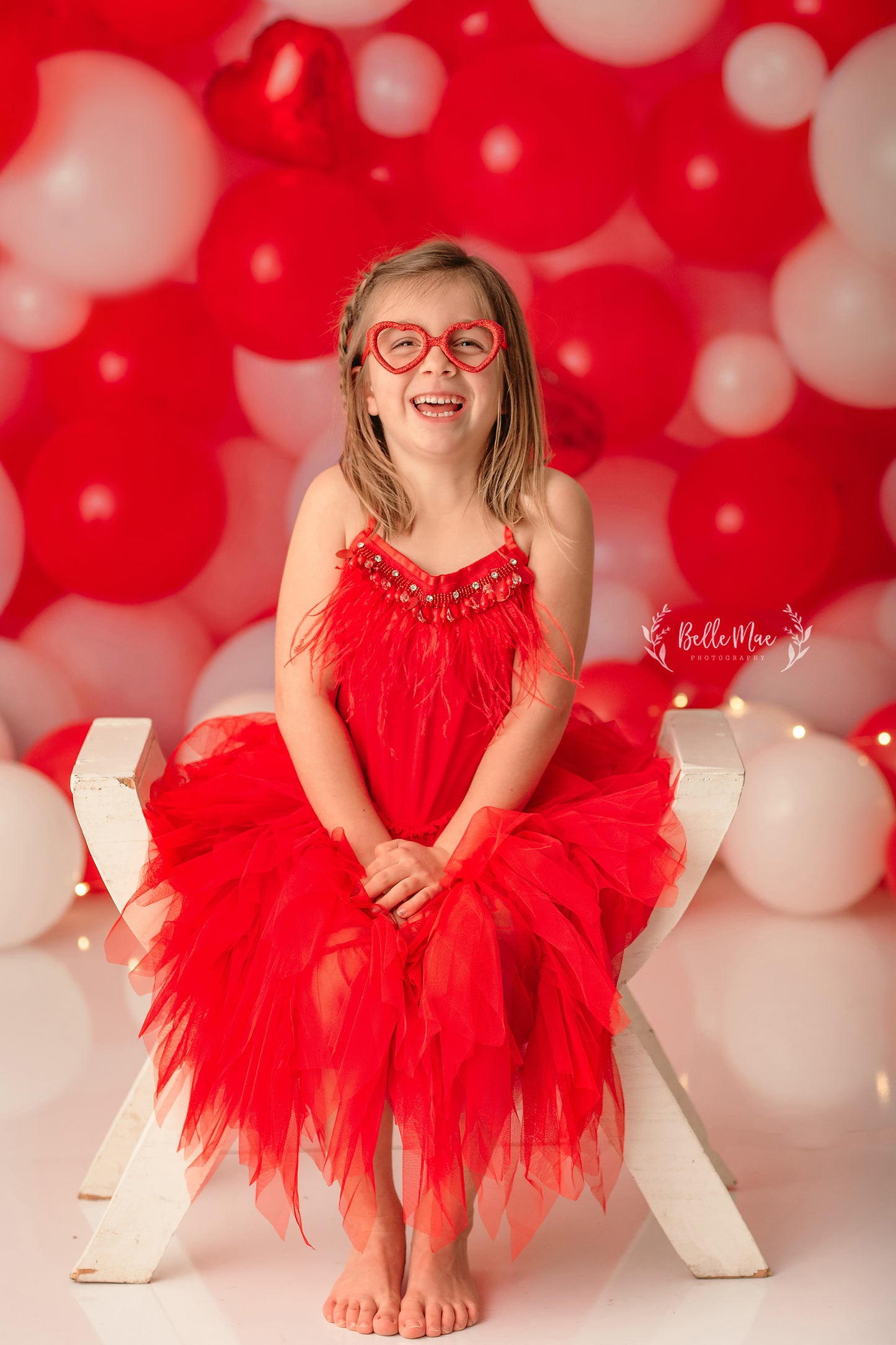 Loving Valentine Balloon Wall