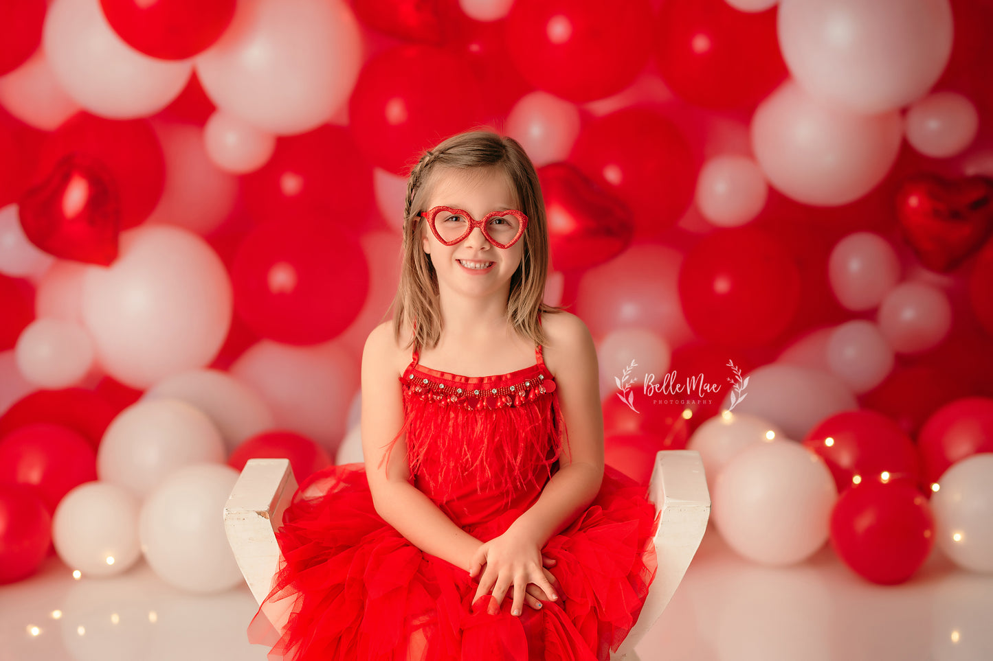 Loving Valentine Balloon Wall