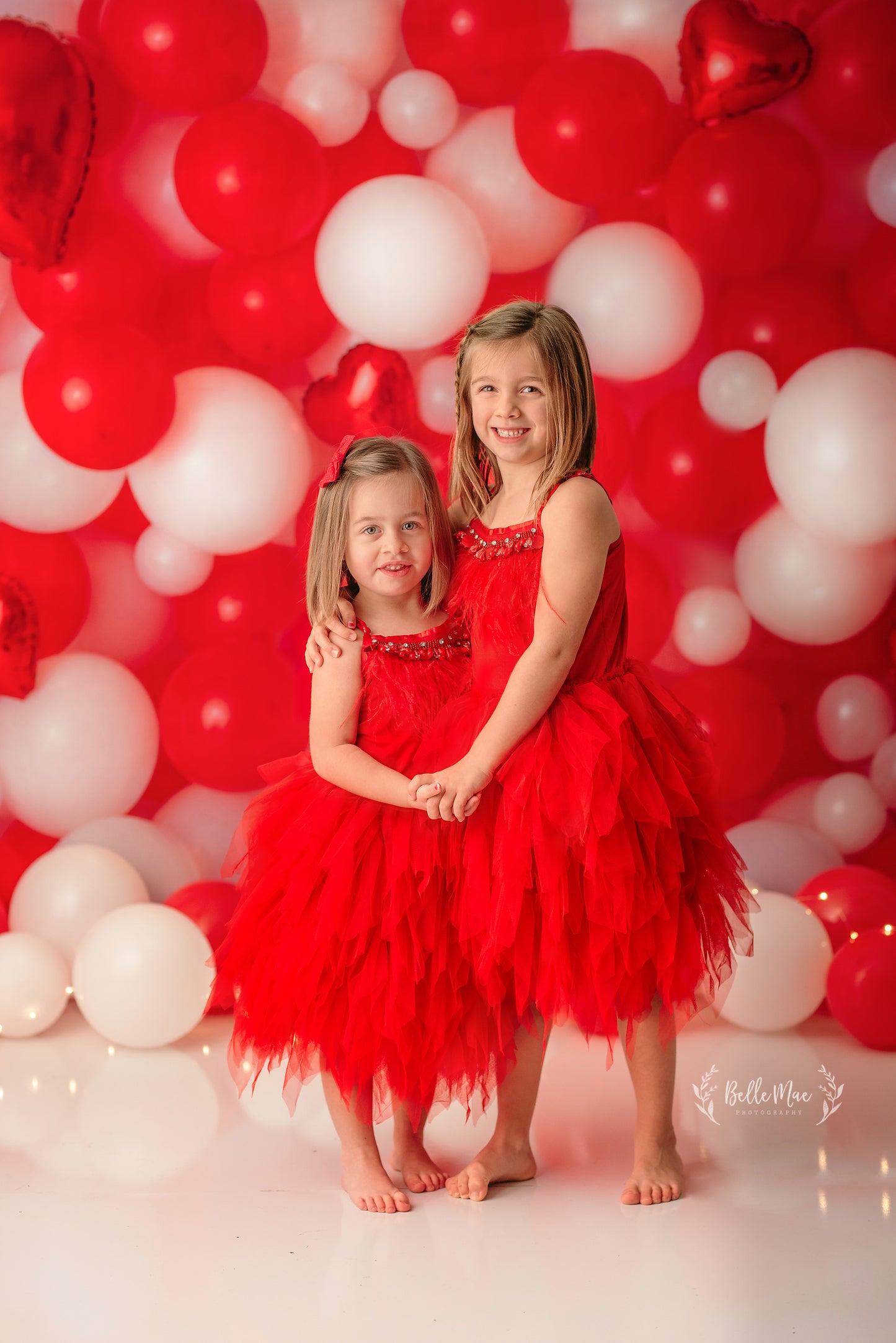 Loving Valentine Balloon Wall