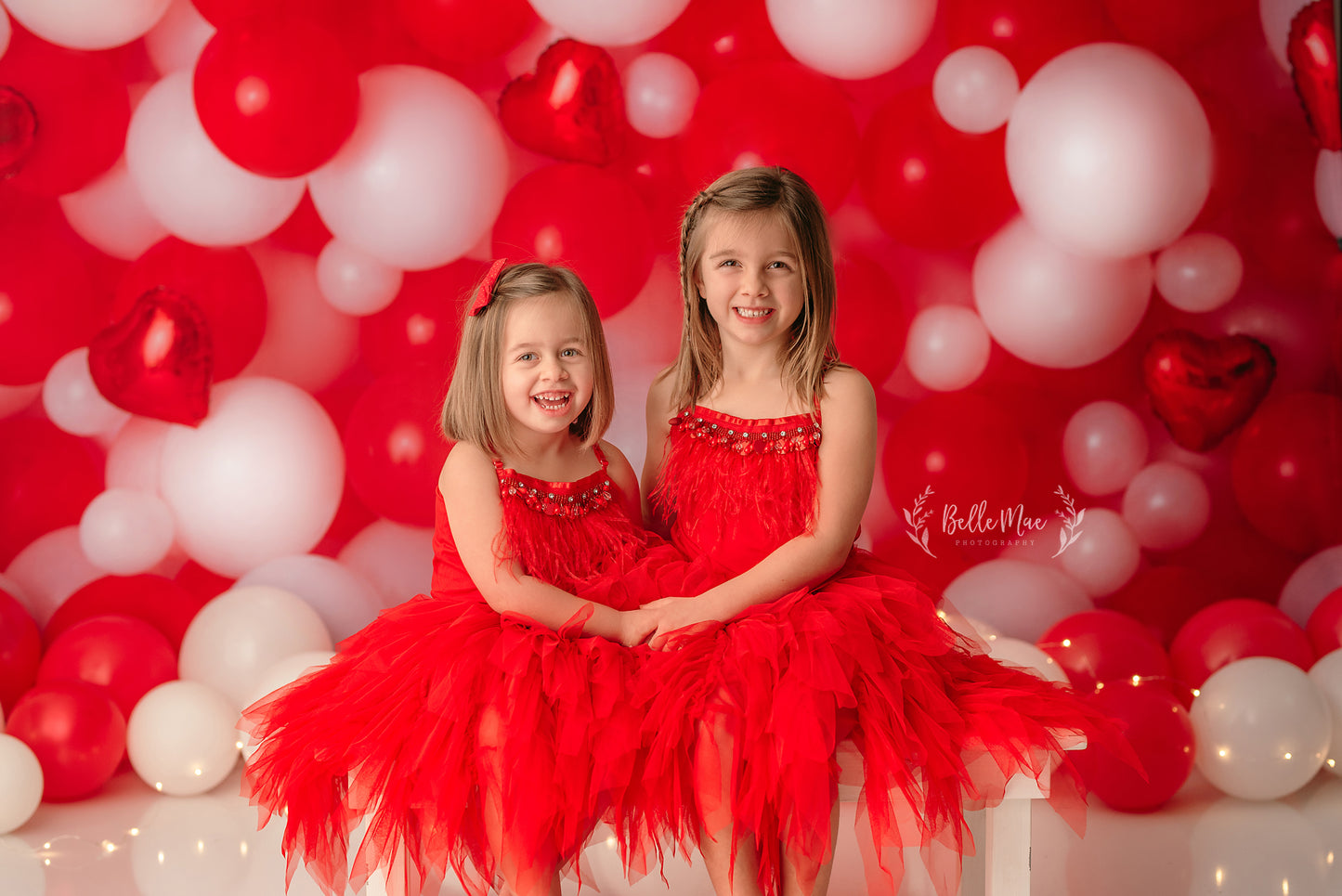 Loving Valentine Balloon Wall