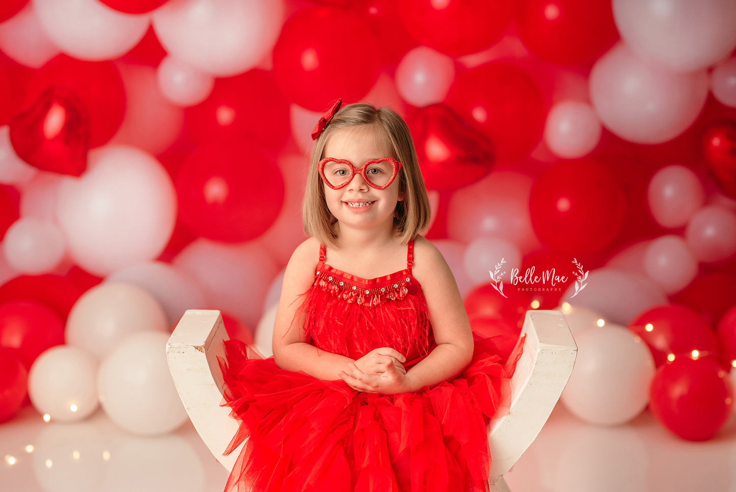 Loving Valentine Balloon Wall