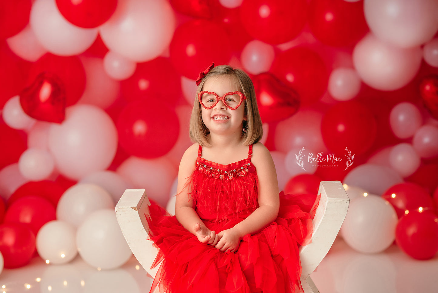 Loving Valentine Balloon Wall