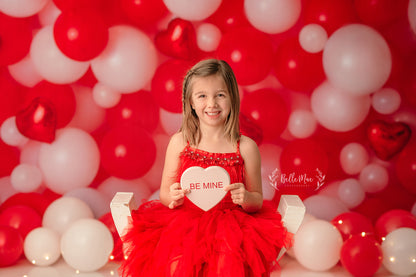 Loving Valentine Balloon Wall