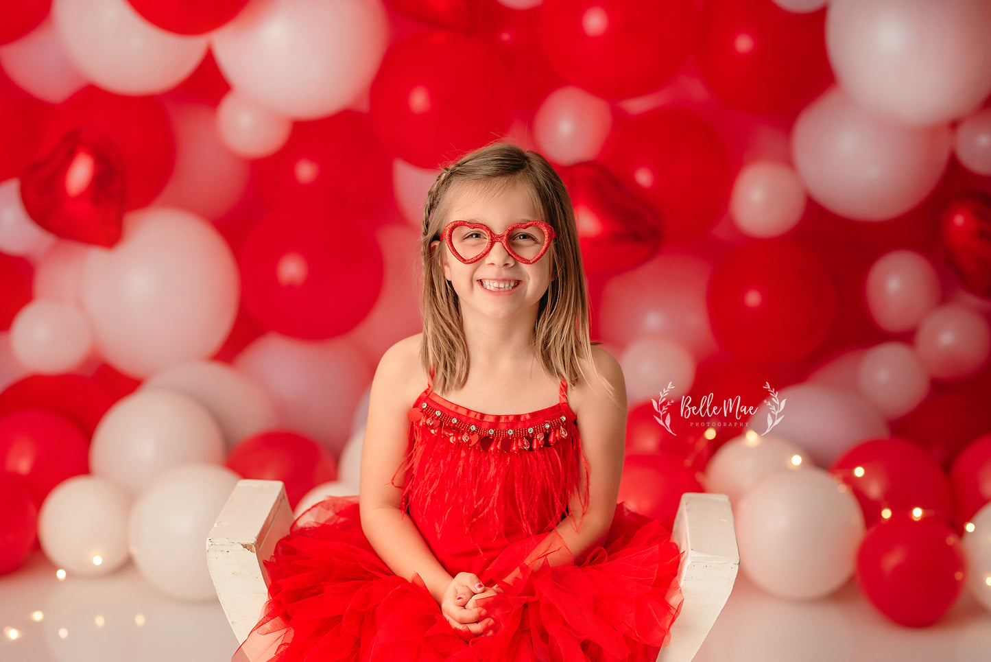 Loving Valentine Balloon Wall