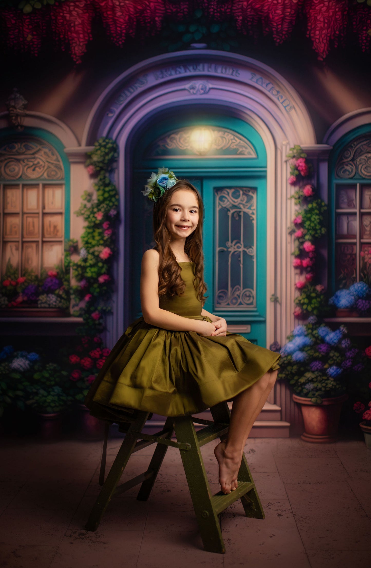 Wisteria Entry - With Sweep Option