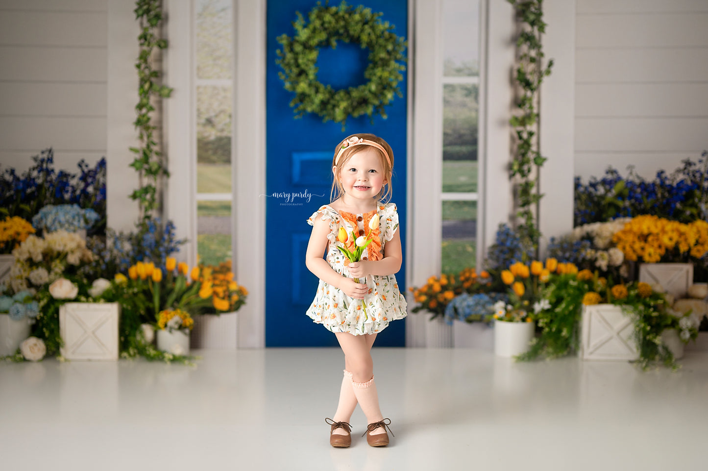 Vibrant Floral Farmhouse