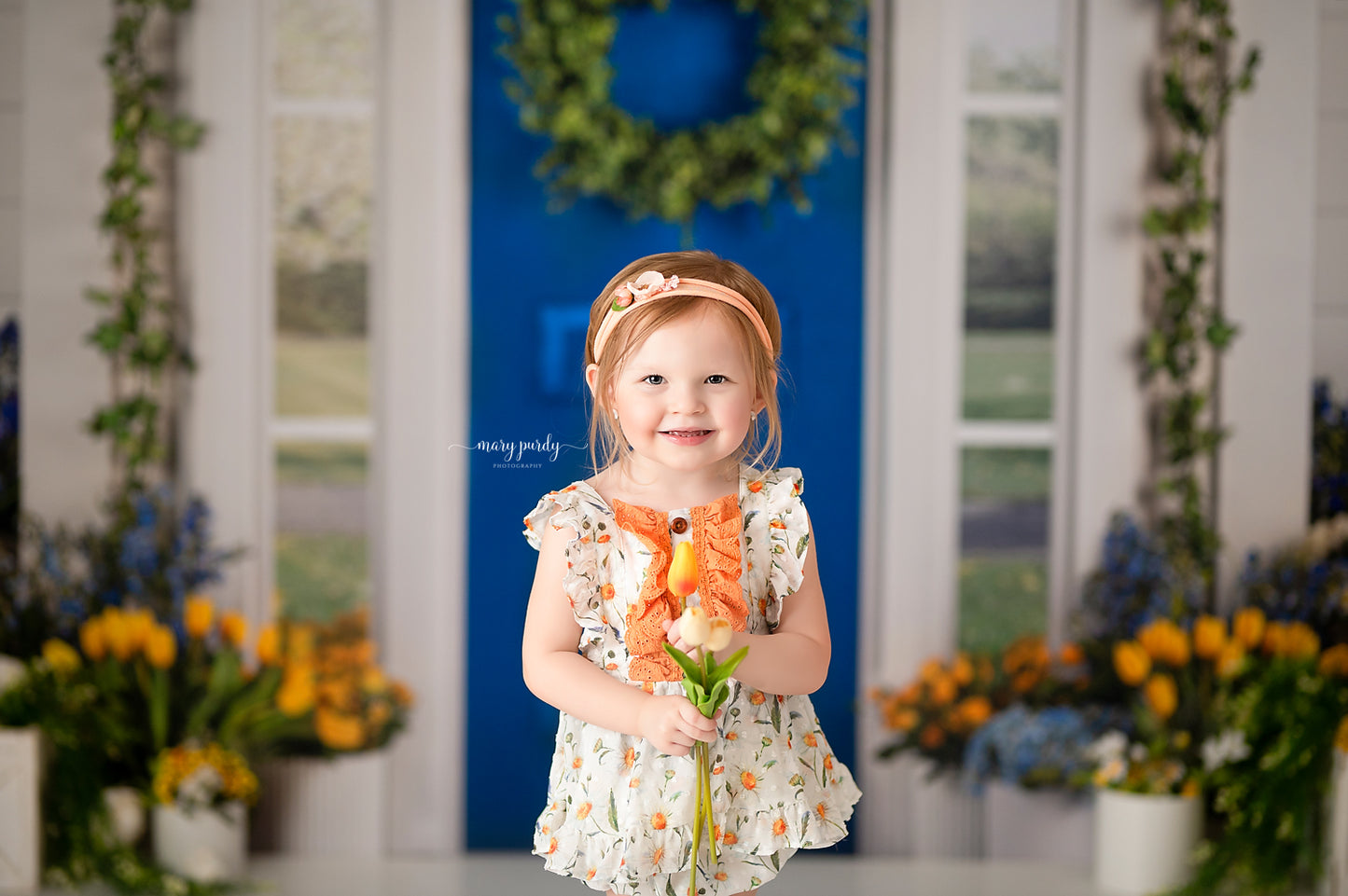 Vibrant Floral Farmhouse