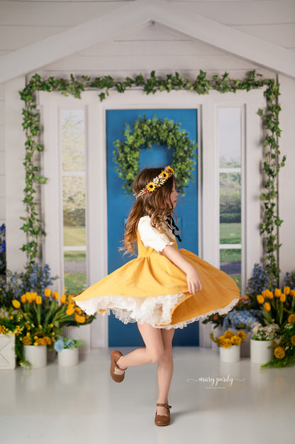 Serene Floral Farmhouse