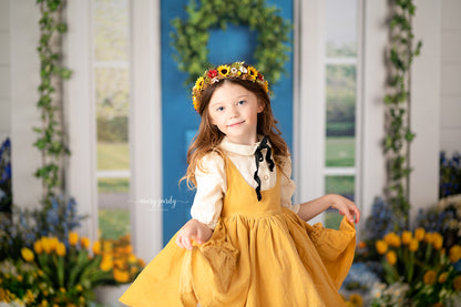 Serene Floral Farmhouse