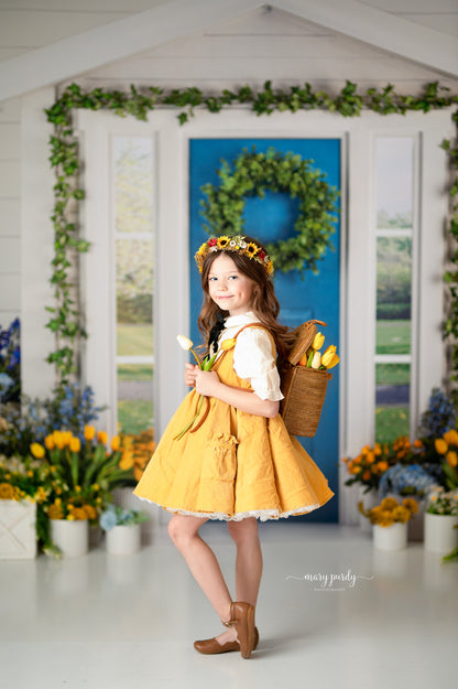 Serene Floral Farmhouse