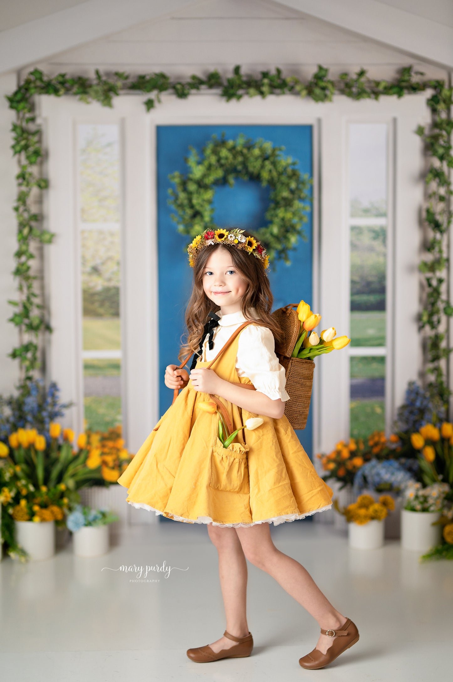 Serene Floral Farmhouse