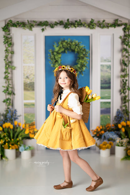 Serene Floral Farmhouse